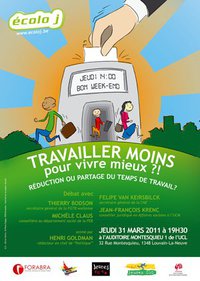 Débat « Travailler moins pour vivre mieux ? »