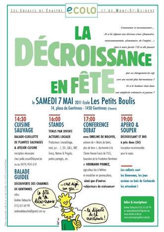 La décroissance en fête