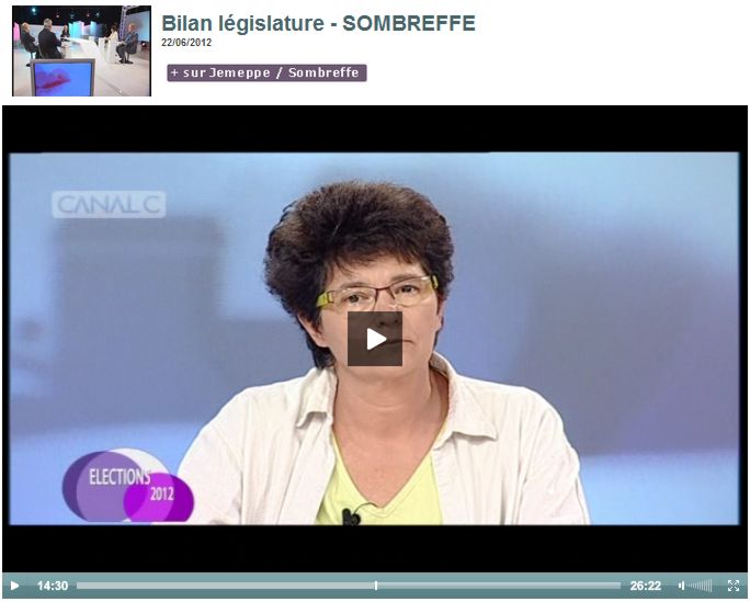 Bilan de la législature 2006-2012